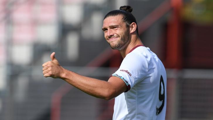 Andy Carroll will play a key role for West Ham at Burnley